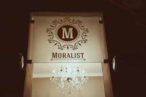 Moralist Bar Kiel Eingang